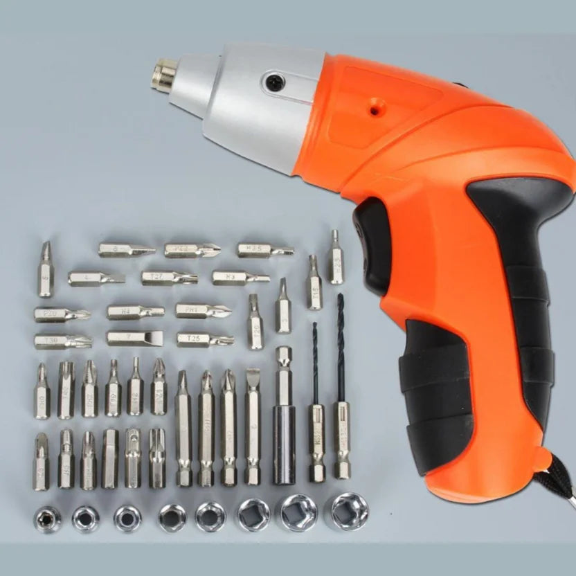 Destornillador Inalámbrico con Estuche-10