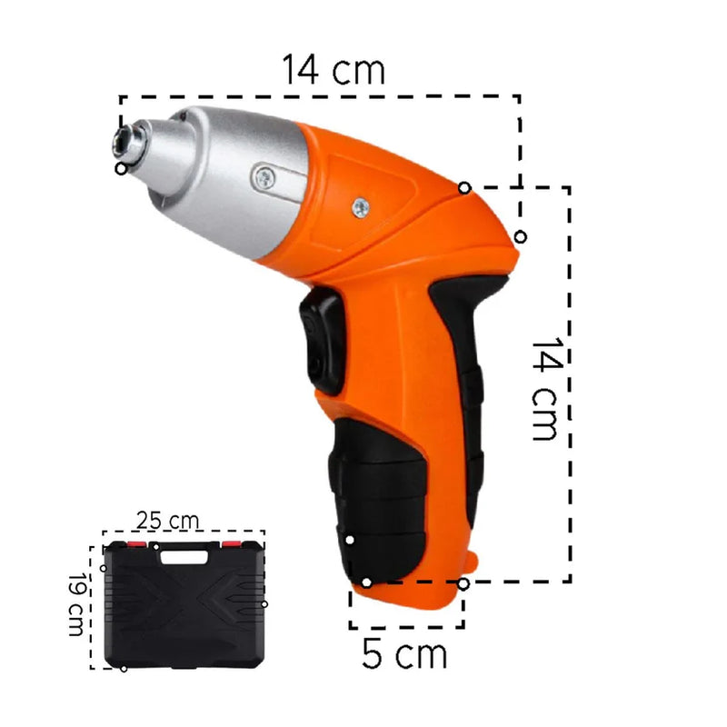 Destornillador Inalámbrico con Estuche-4