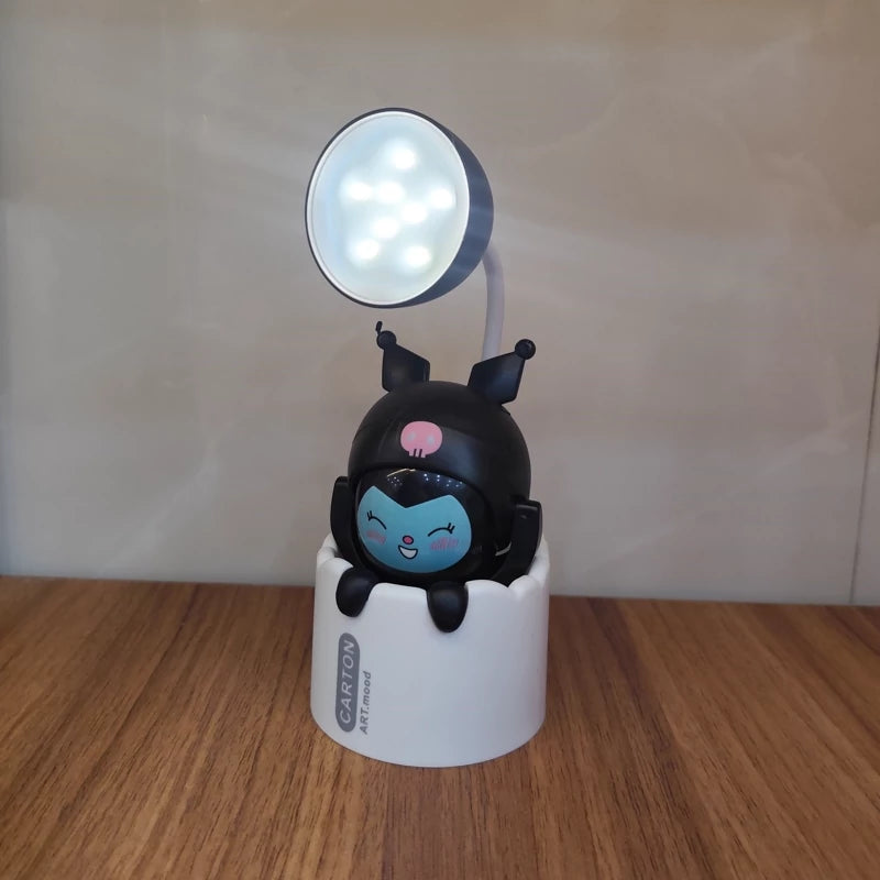 Lámpara de lectura cromada con cara móvil-4